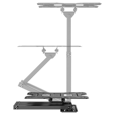 Suport TV perete mobil 23-50 inch, negru, reglabil, Cabletech UCH0203-1