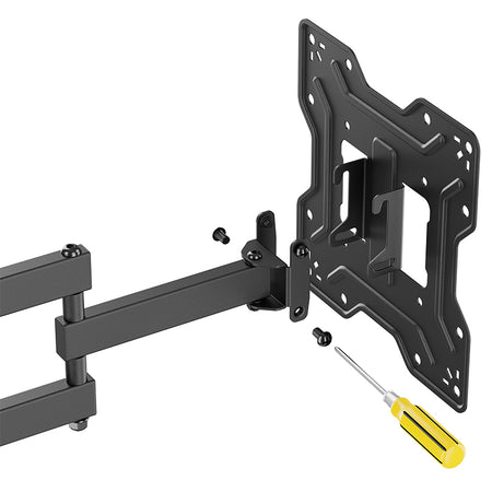Suport TV perete mobil 23-50 inch, negru, reglabil, Cabletech UCH0203-1