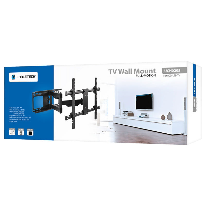 Suport TV de perete 37-70 inch, reglabil, Cabletech UCH0205