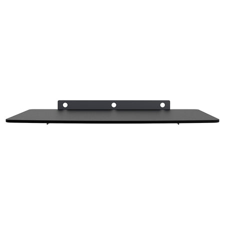 Suport de perete cu poliță din sticlă pentru DVD/Blu-ray, 360×250 mm și sarcină 10 kg Cabletech UCH0216