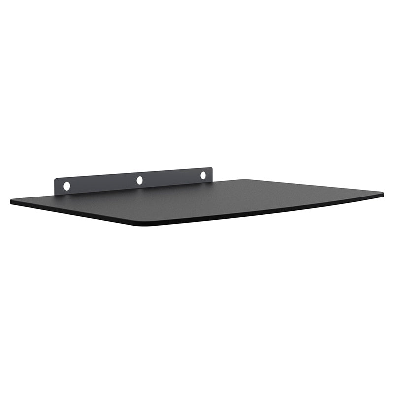 Suport de perete cu poliță din sticlă pentru DVD/Blu-ray, 360×250 mm și sarcină 10 kg Cabletech UCH0216