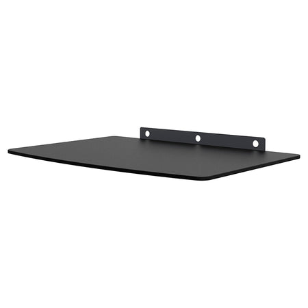 Suport de perete cu poliță din sticlă pentru DVD/Blu-ray, 360×250 mm și sarcină 10 kg Cabletech UCH0216