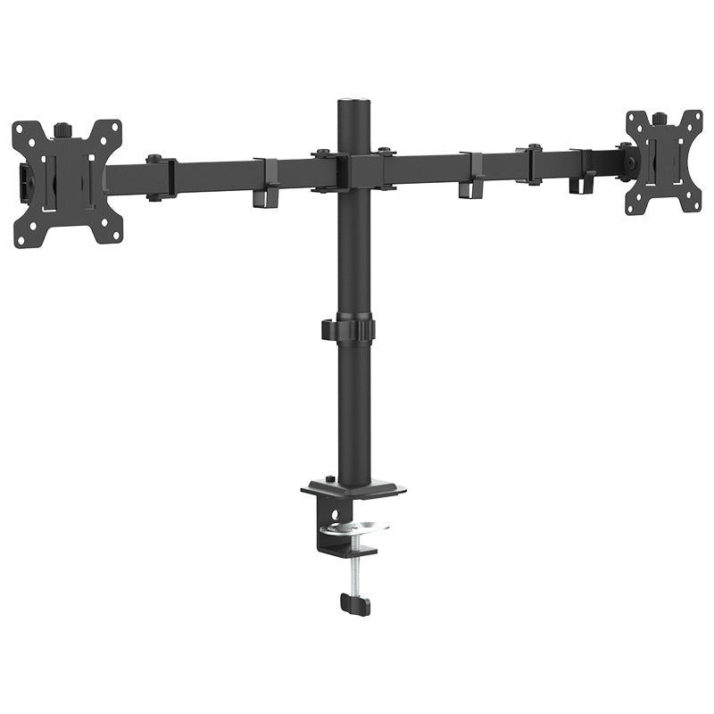 Suport birou pentru 2 monitoare de 13-32 inch cu VESA 75×75 și 100×100 Cabletech UCH0220