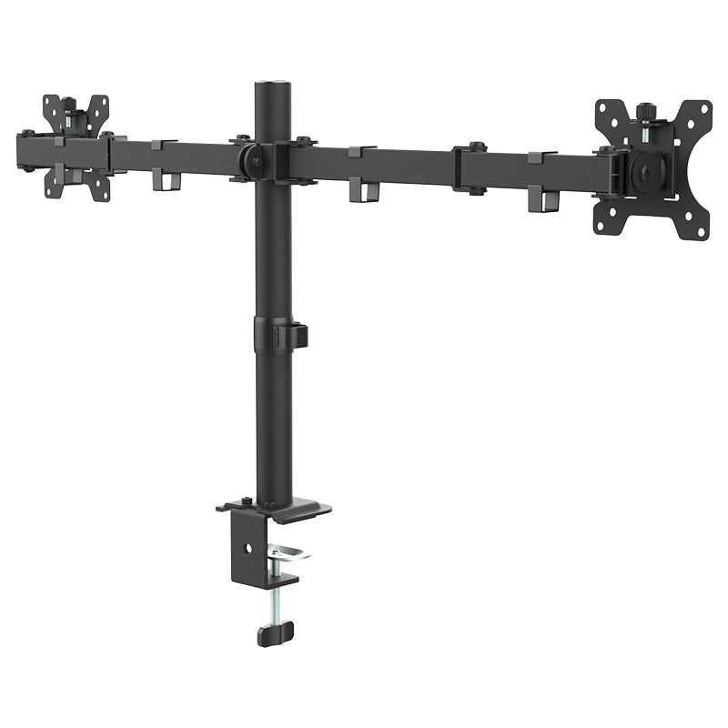 Suport birou pentru 2 monitoare de 13-32 inch cu VESA 75×75 și 100×100 Cabletech UCH0220