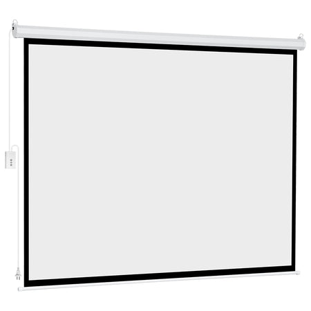 Ecran de proiecție electric cu diagonală de 100 inch și suprafață 2 × 1,5 m Cabletech UCH0226