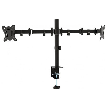 Suport pentru două monitoare de 13-27 inch cu prindere VESA 75×75 și 100×100 Omega UCH024