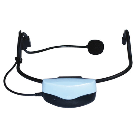 Microfon wireless tip cască UHF 647.7 MHz cu control volum BST UDR66-646.7