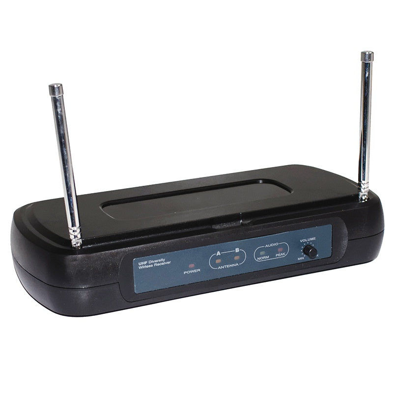 Microfon wireless tip cască UHF 647.7 MHz cu control volum BST UDR66-646.7