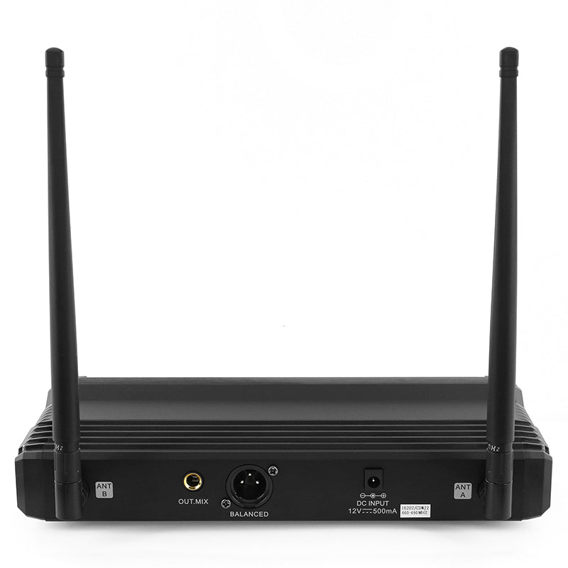 Stație microfon de mână wireless UHF cu LCD Mac Mah UHF 100M