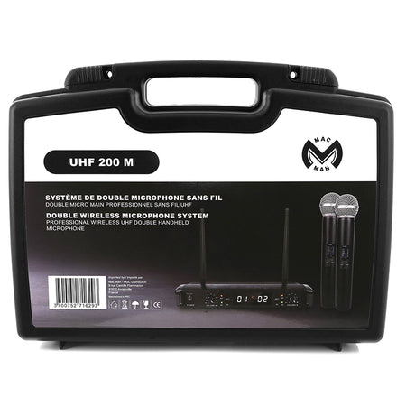 Statie 2 Microfoane Uhf Wireless