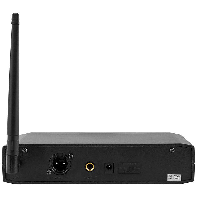 Statie 1 Microfon Uhf De Mana Wireless 663.5mhz