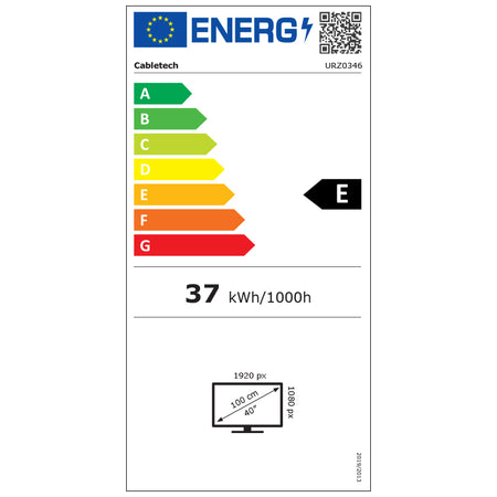 Televizor Full HD 40 inch 102 cm H.265 HEVC tuner D-LED Cabletech URZ0346