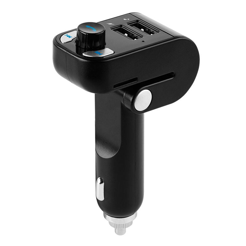 Modulator FM auto cu Bluetooth, 2 porturi USB și slot microSD Peiying URZ0466