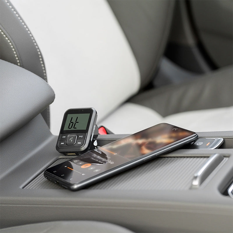 Modulator FM auto cu Bluetooth 5.0, USB și card microSD Peiying URZ0467-1