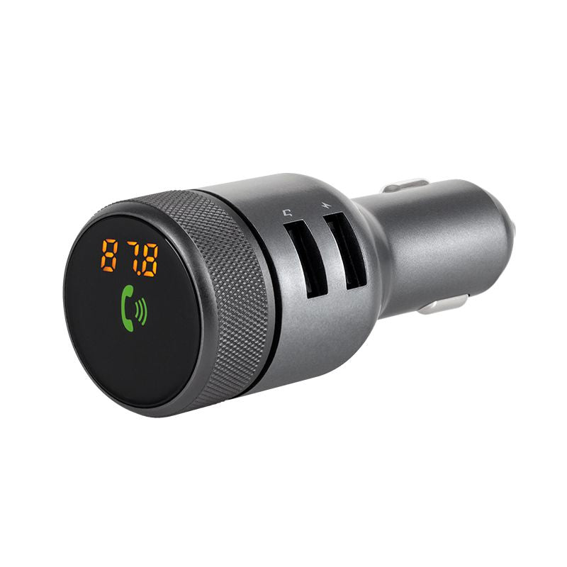 Modulator FM cu Bluetooth 4.2 și 2 porturi USB cu afișaj LED Peiying URZ0480