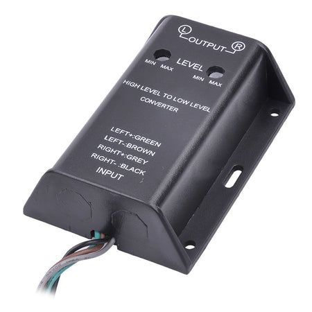 Convertor semnal RCA Hi-Low cu 2 canale și control de nivel URZ0570