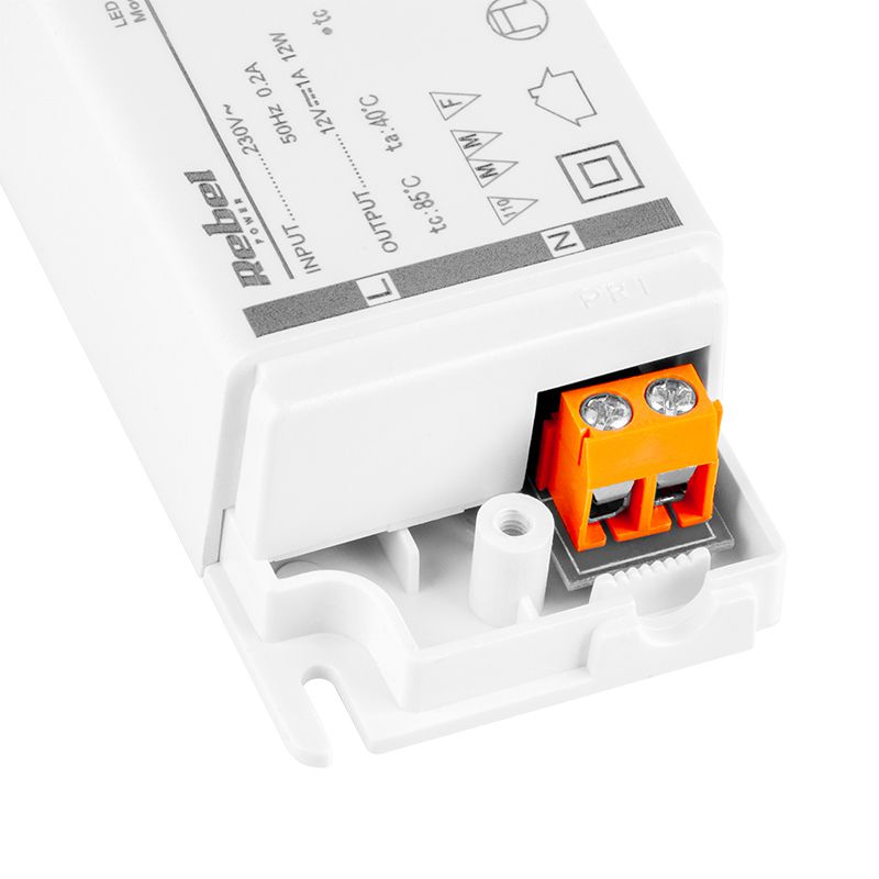 Sursă de alimentare pentru bandă LED 12 V 1 A 12 W Rebel URZ0882