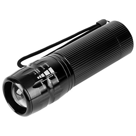 Lanternă LED 5 W cu funcție zoom și husă Rebel URZ0939