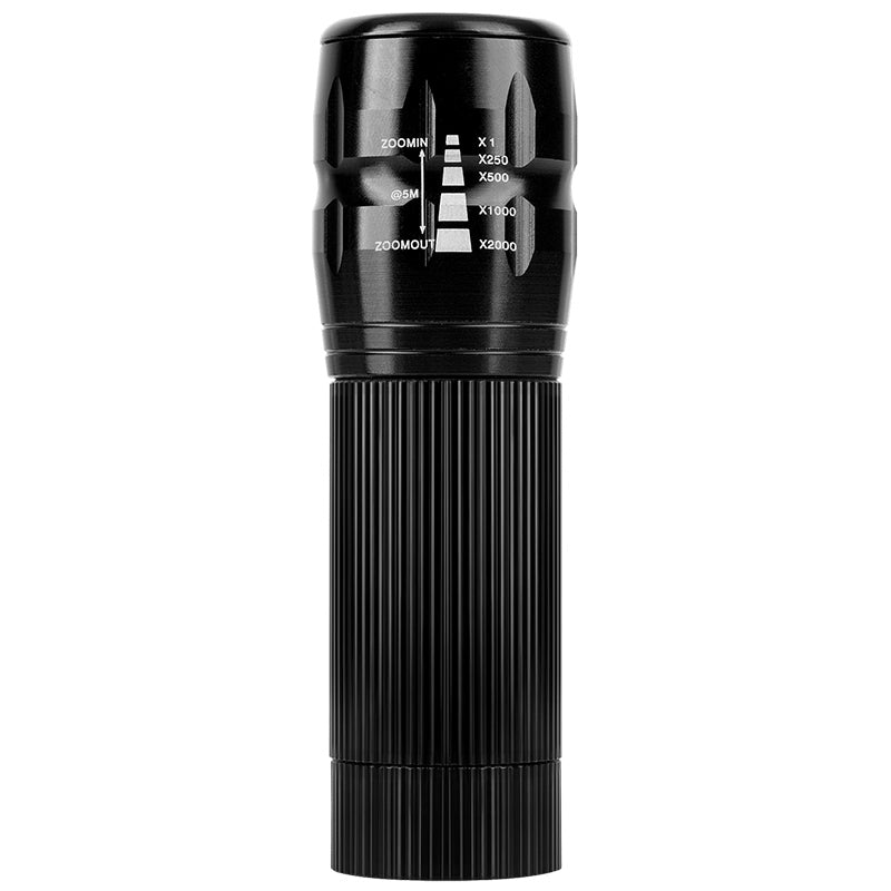 Lanternă LED 5 W cu funcție zoom și husă Rebel URZ0939