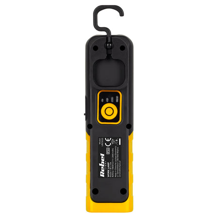 Lampă de lucru LED reîncărcabilă cu lanternă, 1 W + 5 W și protecție IP33 Rebel URZ1020