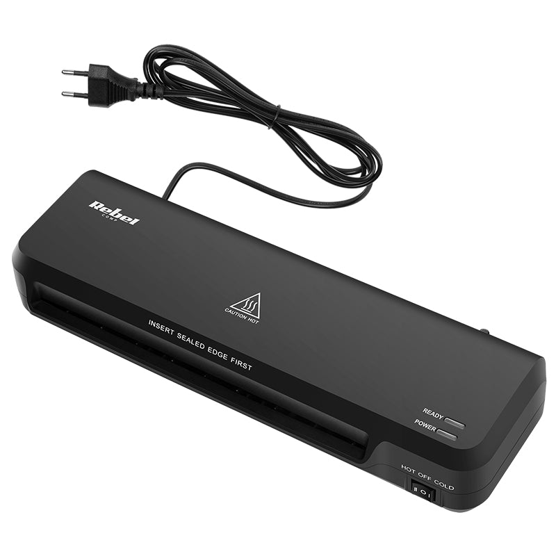 Laminator cald și rece A4 cu putere 265 W Rebel URZ1031
