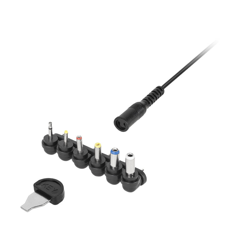 Alimentator stabilizat universal cu tensiune reglabilă 3-12 V și 6 mufe Kemot URZ1187