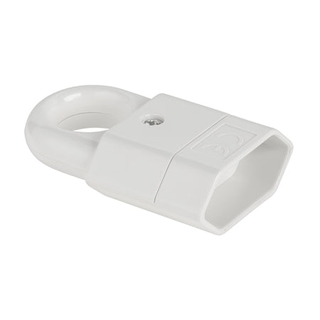 Cuplă plată tip Euro GP2C albă de 2,5 A URZ3015