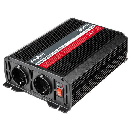 Invertor 24 V / 230 V 1000 W cu 2 ieșiri Rebel URZ3170