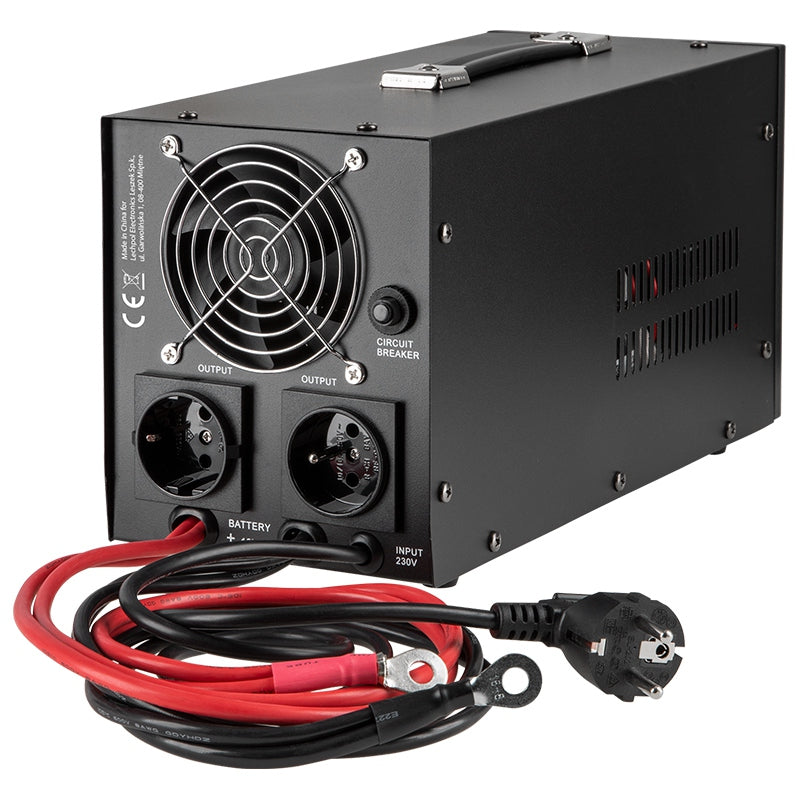 Sursă de alimentare neîntreruptibilă UPS cu undă sinusoidală pură PROsinus-700 de 1000 VA/700 W, 12 V Kemot URZ3406B