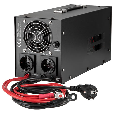 Sursă de alimentare neîntreruptibilă UPS cu undă sinusoidală pură PROsinus-700 de 1000 VA/700 W, 12 V Kemot URZ3406B