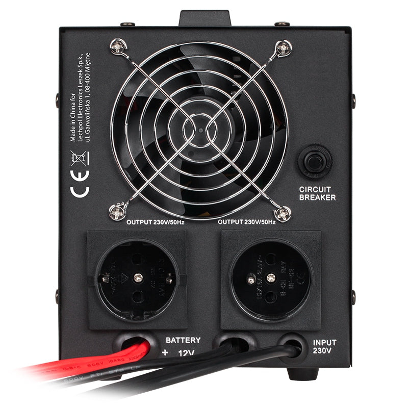 Sursă de alimentare neîntreruptibilă UPS cu undă sinusoidală pură PROsinus-700 de 1000 VA/700 W, 12 V Kemot URZ3406B
