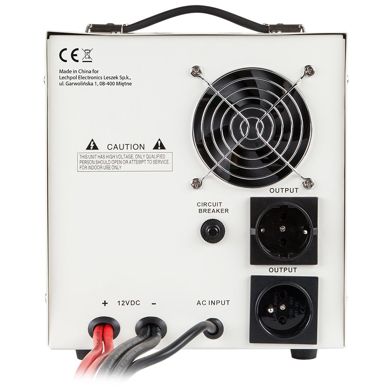 Sursă de alimentare neîntreruptibilă UPS cu undă sinusoidală pură 2000 VA/1200 W, 12 V Kemot URZ3407