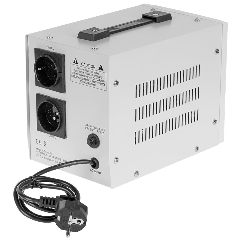 Stabilizator automat de tensiune de 1000 VA cu transformator toroidal Kemot URZ3412
