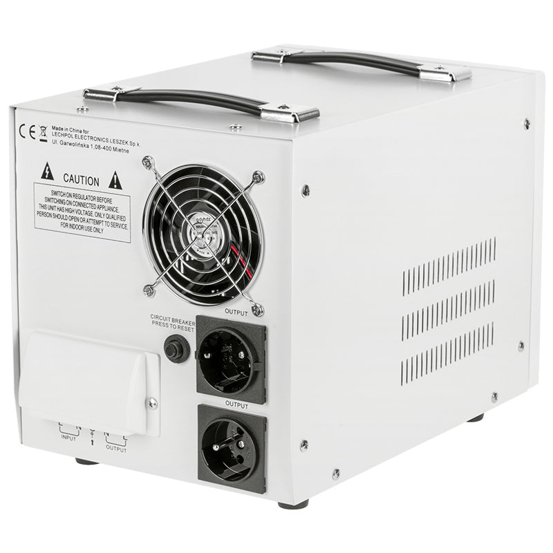 Stabilizator automat de tensiune de 3000 VA cu ieșire de 230 V Kemot URZ3414