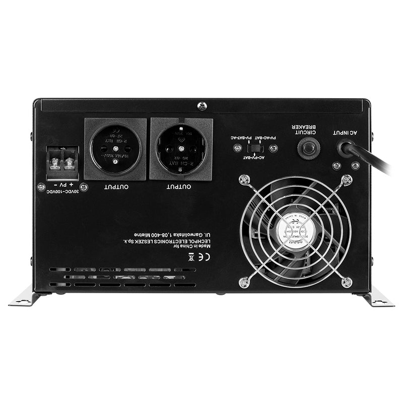 Invertor solar de 1800 W (2500 VA) cu baterie de 24 V Kemot URZ3419