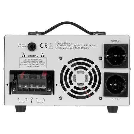Stabilizator de tensiune cu servomotor 5000 VA monofazat Kemot URZ3426-5K