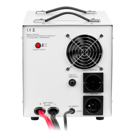 UPS invertor cu undă sinusoidală pură 2000 VA/1400 W 24 V Kemot URZ3428