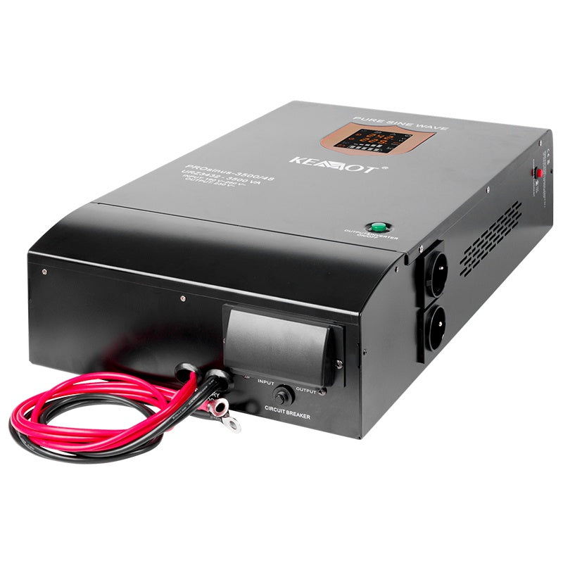 UPS cu undă sinusoidală pură 3500 VA / 2400 W 48 V Kemot URZ3432