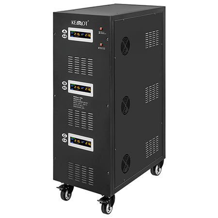 Stabilizator de tensiune cu servomotor trifazat PROAVR-80K 80 kVA 400 V Kemot URZ3437-80