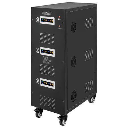 Stabilizator de tensiune cu servomotor trifazat PROAVR-80K 80 kVA 400 V Kemot URZ3437-80