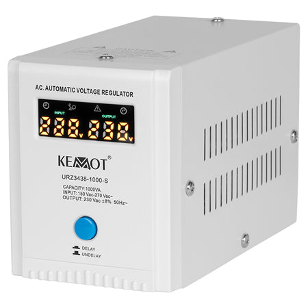 Stabilizator automat de tensiune 1000 VA cu ieșire 230 V Kemot URZ3438-1000-