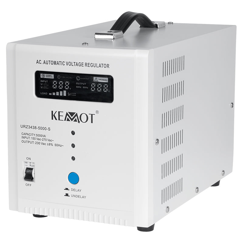 Stabilizator automat de tensiune 5000 VA 230 V monofazat Kemot URZ3438-5000-
