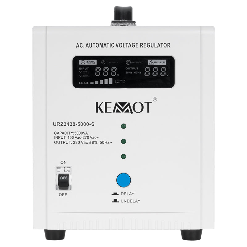 Stabilizator automat de tensiune 5000 VA 230 V monofazat Kemot URZ3438-5000-