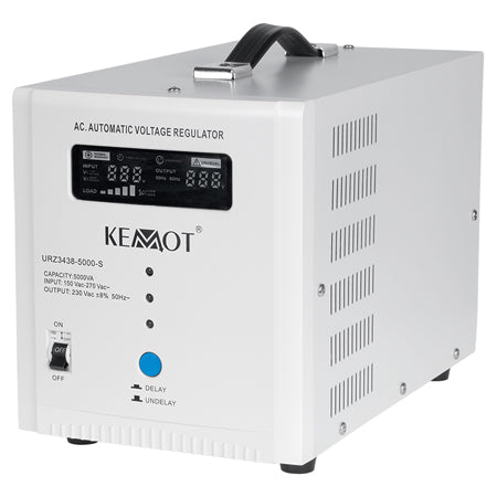 Stabilizator automat de tensiune 5000 VA 230 V monofazat Kemot URZ3438-5000-