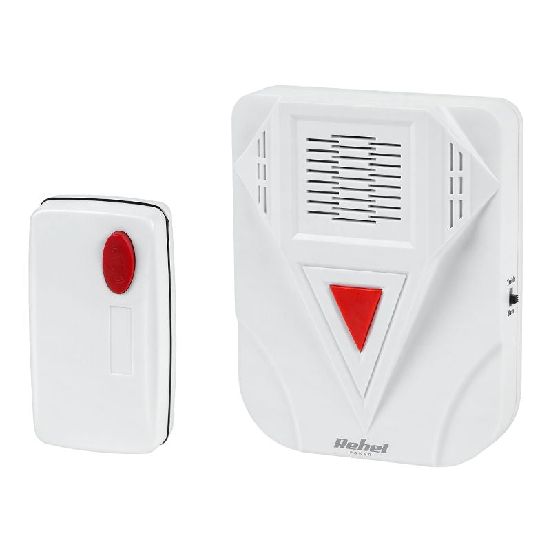 Sonerie wireless cu 15 melodii și rază de până la 50 m Rebel URZ3454
