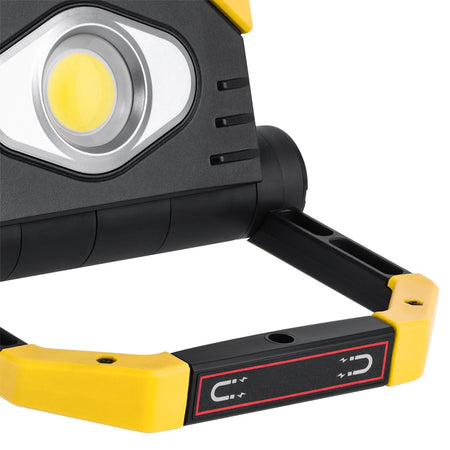 Reflector LED portabil cu acumulator 2 × 9,5 W COB cu flux luminos 2000 lm Rebel URZ3607