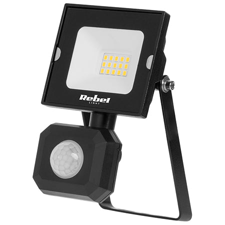 Reflector LED 10 W 4000 K cu senzor de mișcare Rebel URZ3611
