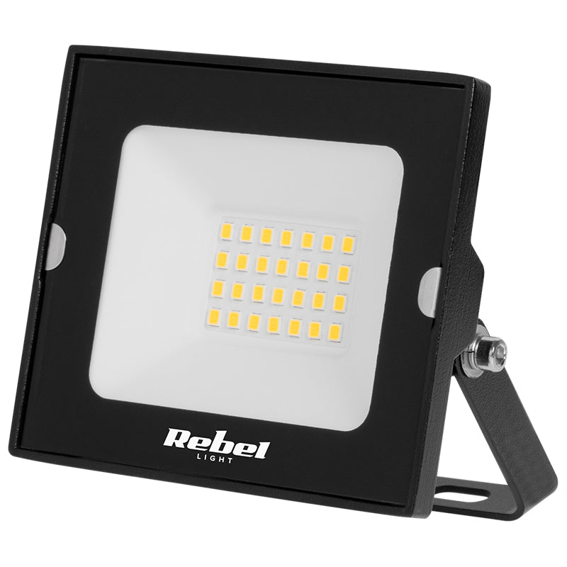 Reflector LED de 20 W cu lumină alb neutru 4000 K și protecție IP65 Rebel URZ3612