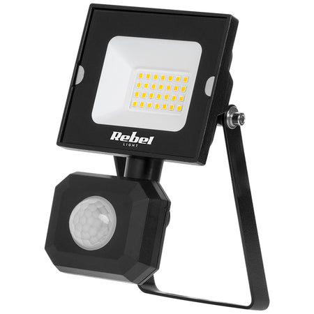 Reflector LED de 20 W cu senzor de mișcare și lumină neutră 4000 K Rebel URZ3613