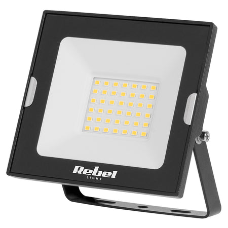 Reflector LED 30W cu lumină albă rece 6500K și protecție IP65 Rebel URZ3623